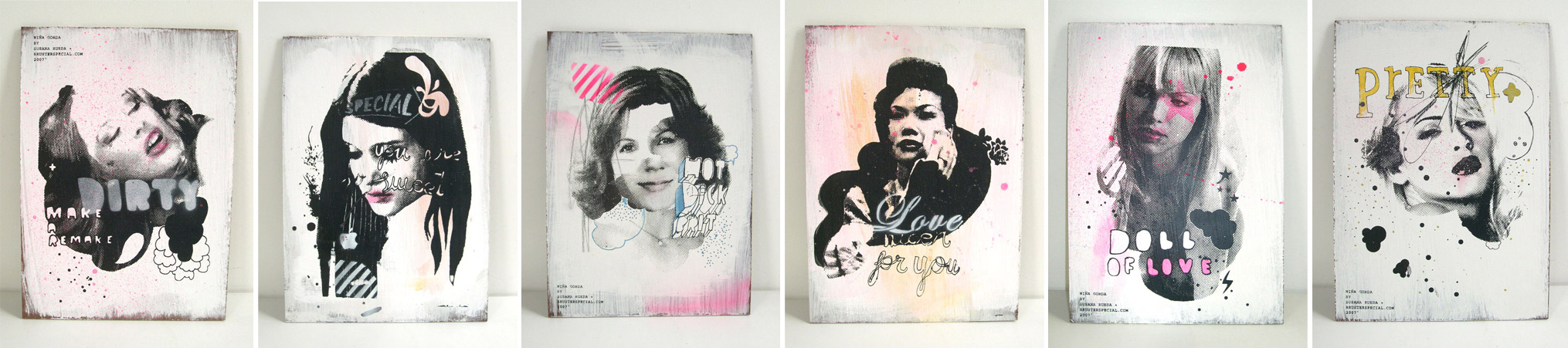 MADERAS SERIGRAFIADAS CUSTOMIZADAS INDIVIDUALMENTE. COLABORACIÃ“N CON NIÃ‘A GORDA Y BRUSTERSPECIAL