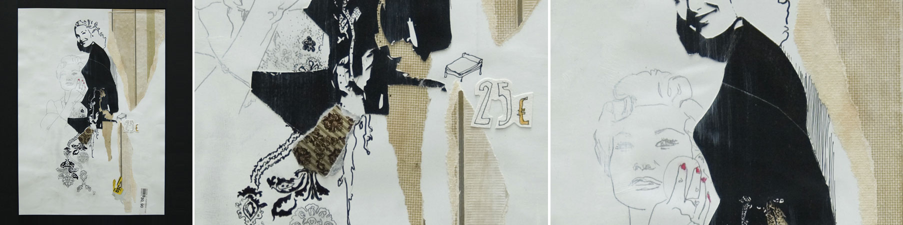 / EXPOSICIÃ“N PLAY WITH FIRE. DIBUJOS. TÃ‰CNICA MIXTA SOBRE PAPEL