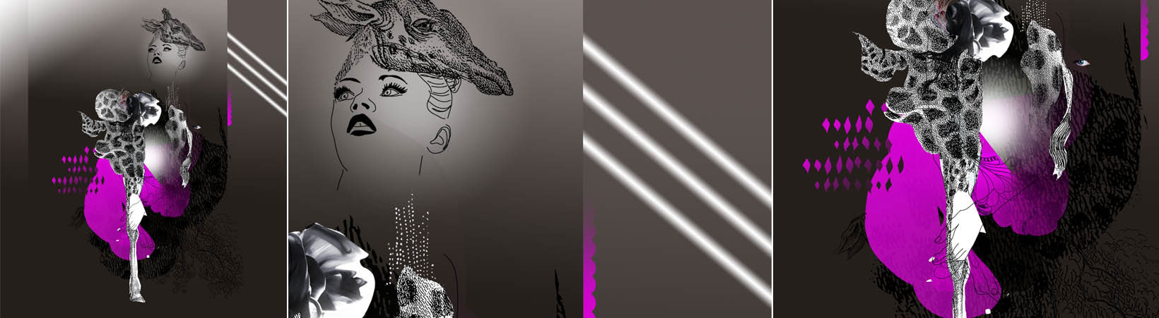 / GIRAFFE. 20 X 27 CM