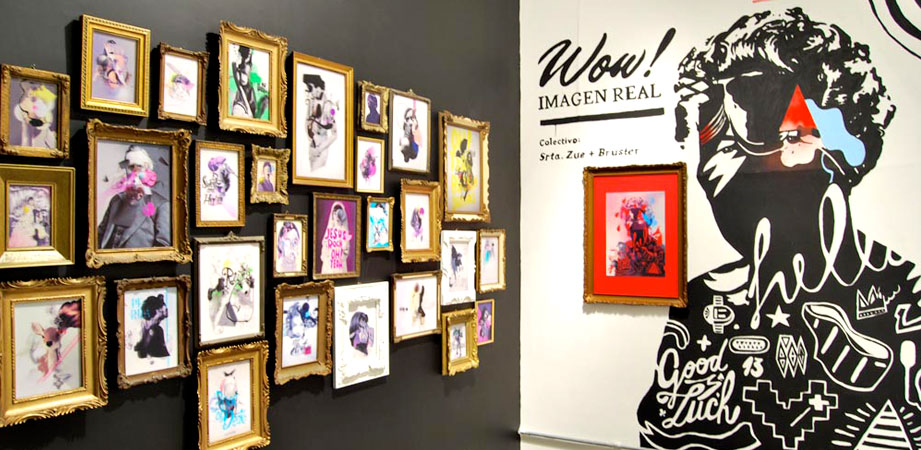 BRUSTERSPECIAL + SRTAZUE. EXPOSICIÃ“N DE OBRAS EN 3D EN MONTEVIDEO, URUGUAY.